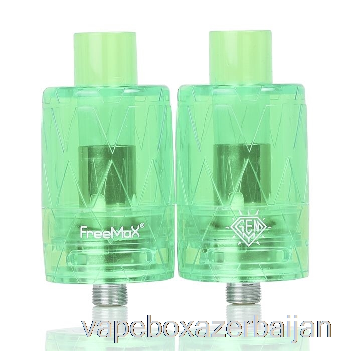 Vape Azerbaijan FreeMaX GEMM Disposable Tank 0.15ohm G1 Mesh Single - Green